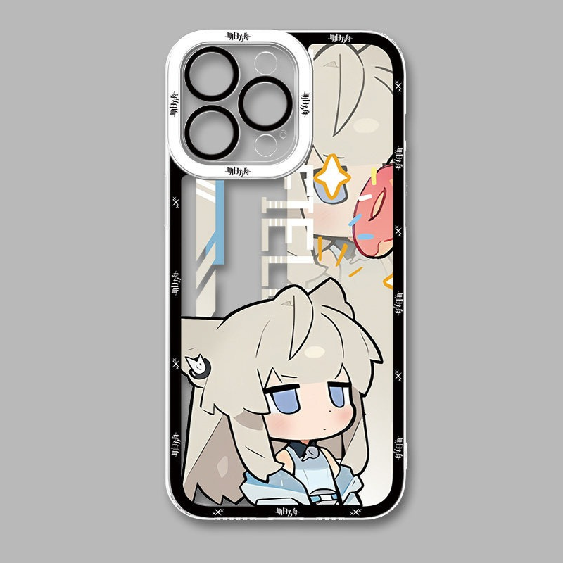 明日方舟終末帝天使眼透明防摔軟殼