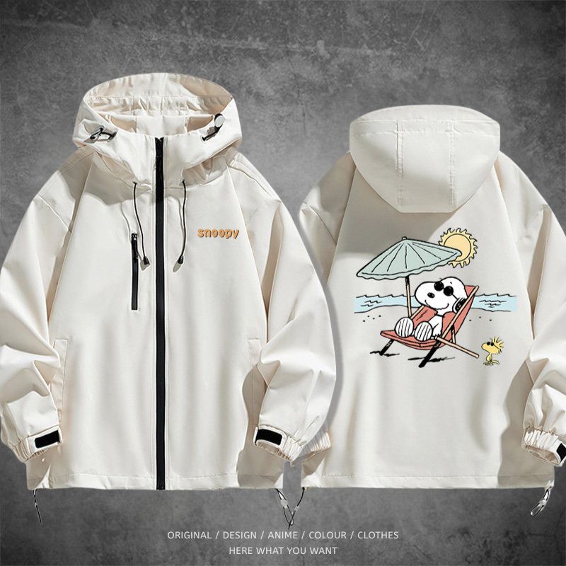 史努比 Snoopy 戶外機能防風防水衝鋒衣