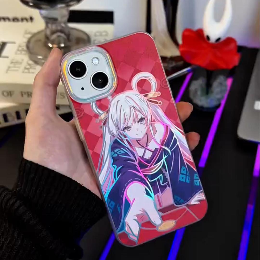 超時空輝耀姬！ 極光金漸變手機殼