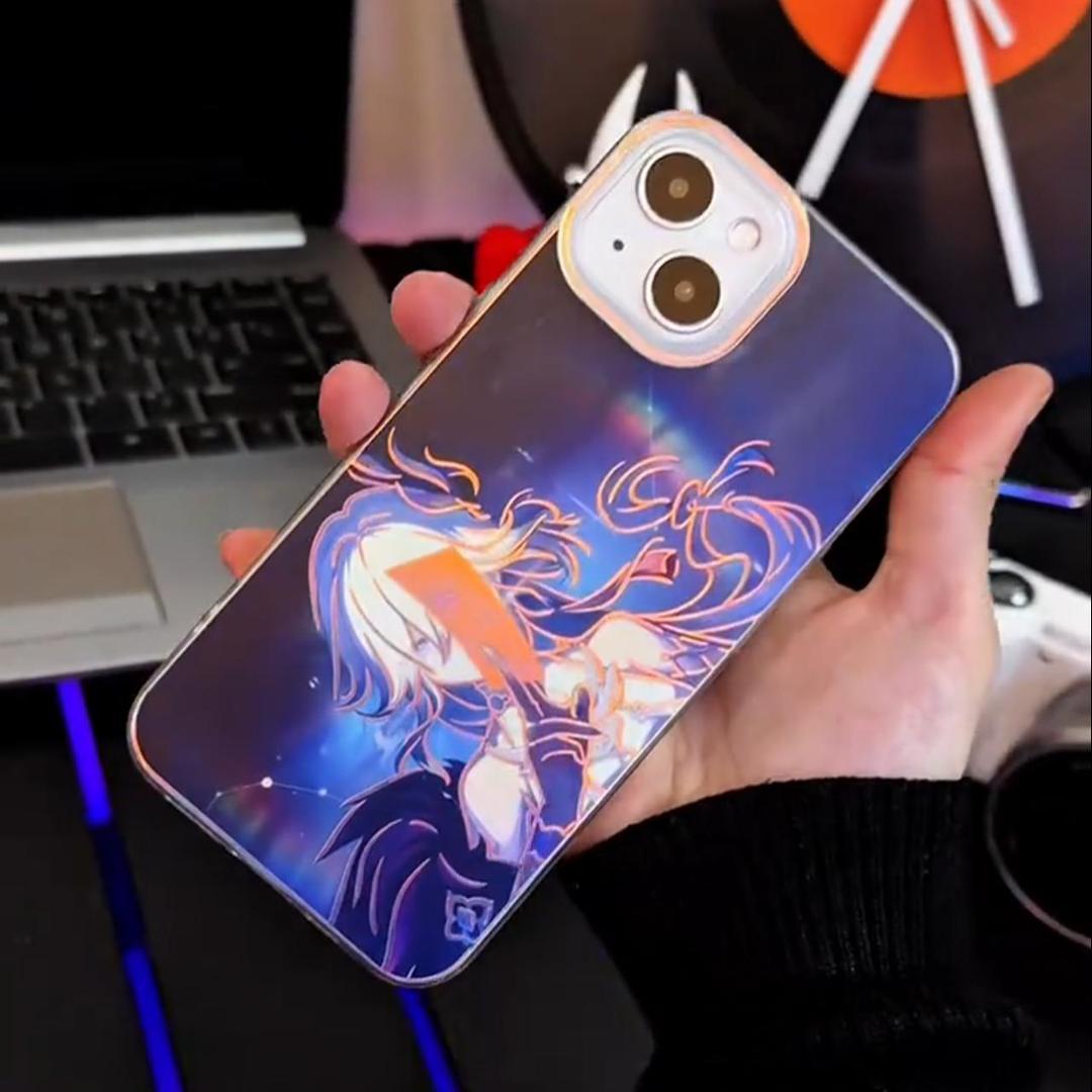 崩壞:星穹鐵道極光金防摔手機殼