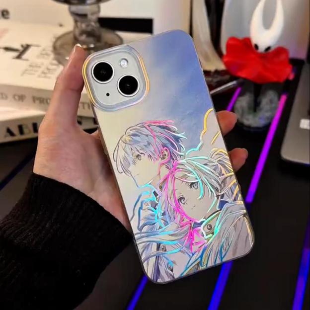 葬送的芙莉蓮極光金漸變手機殼