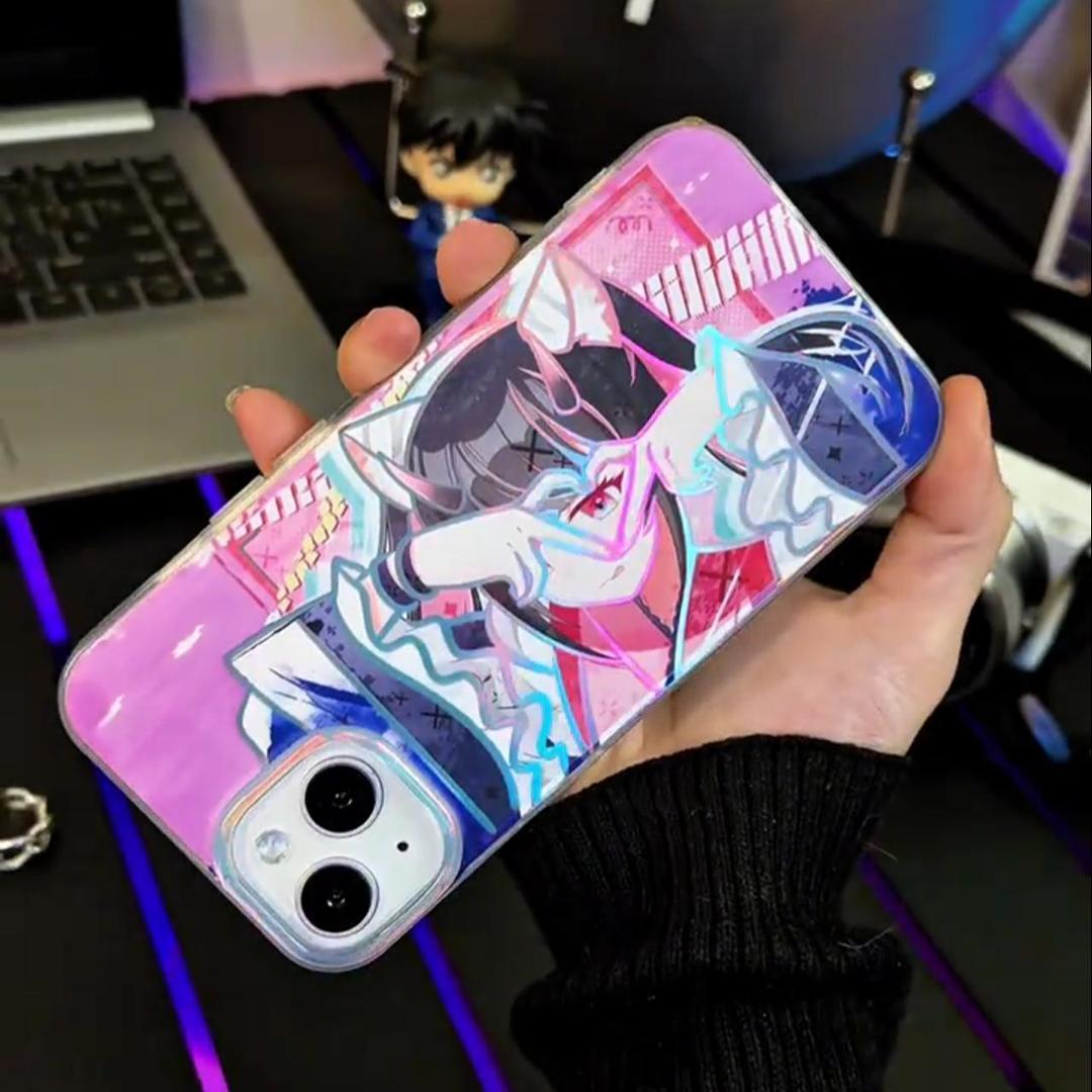 超時空輝耀姬！ 極光金漸變手機殼