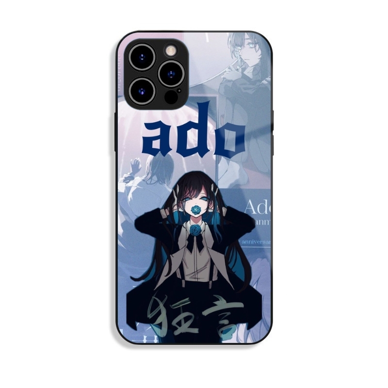 Ado 歌手高清鋼化玻璃手機殼