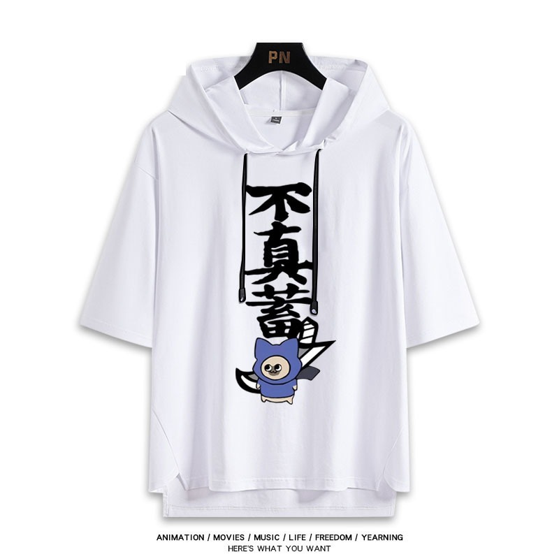 魔物獵人新款 親子情侶男女款連帽短袖T恤