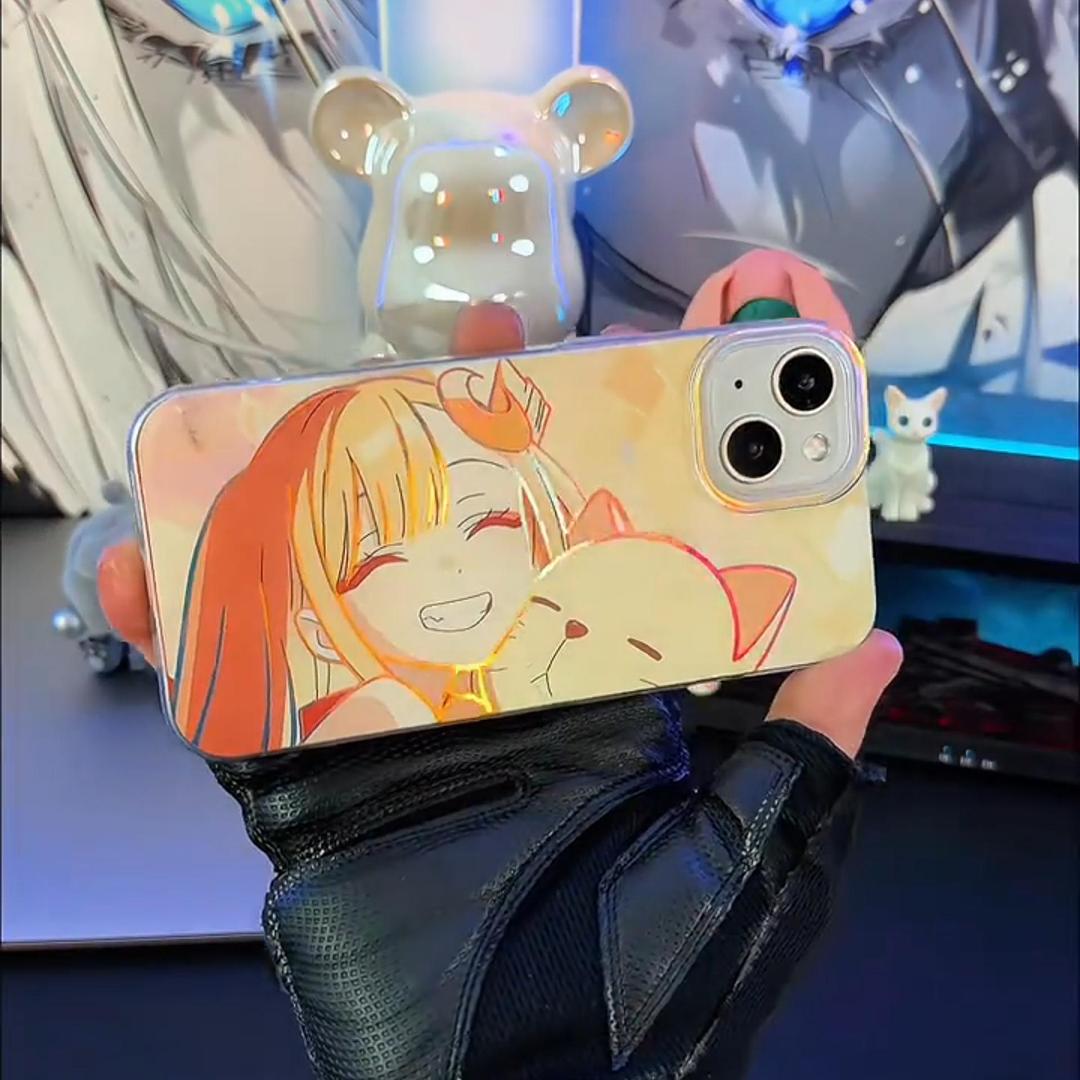 超時空輝耀姬！ 極光金漸變手機殼