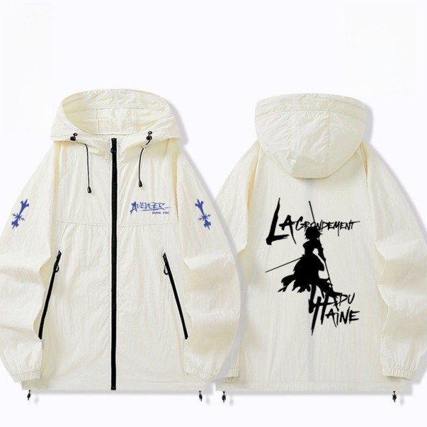 fgo黑貞德fate 男女輕薄透氣防曬服外套