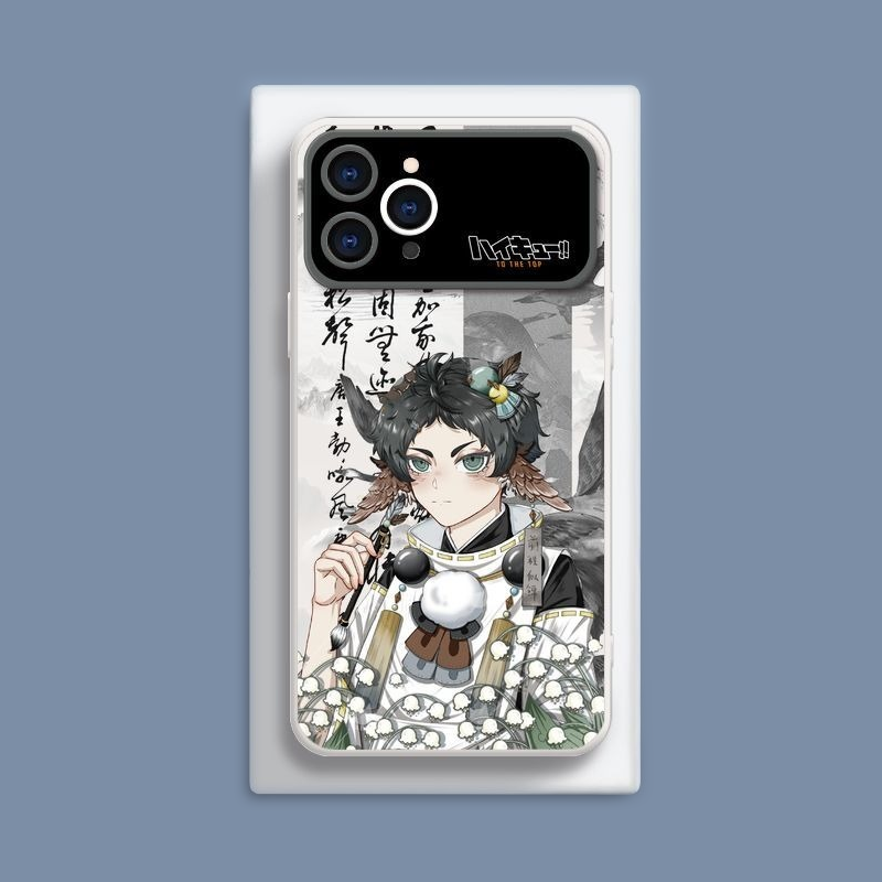 排球少年液態大視窗全包矽膠防摔軟殼-CASEZONE