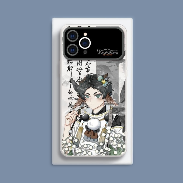 排球少年液態大視窗全包矽膠防摔軟殼-CASEZONE