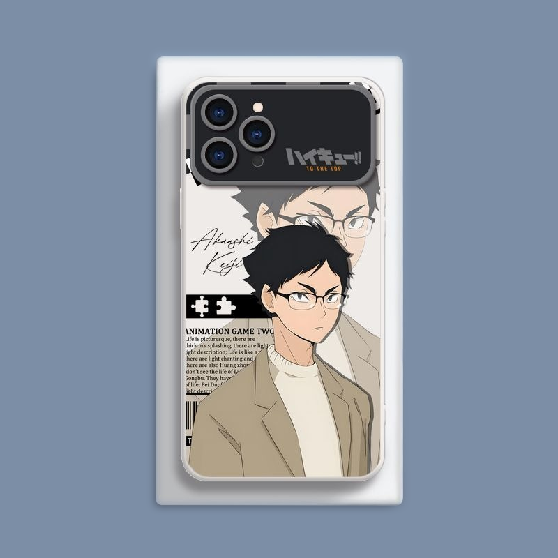 排球少年液態大視窗全包矽膠防摔軟殼-CASEZONE