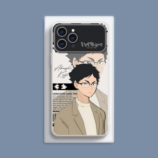 排球少年液態大視窗全包矽膠防摔軟殼-CASEZONE