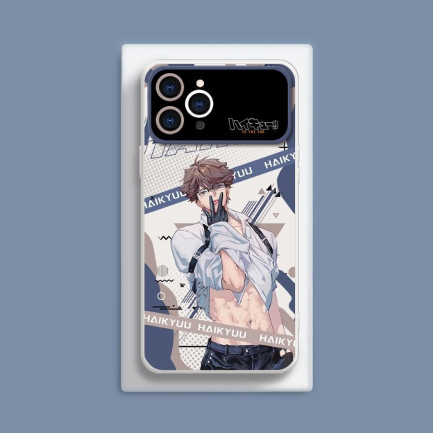 排球少年液態大視窗全包矽膠防摔軟殼-CASEZONE