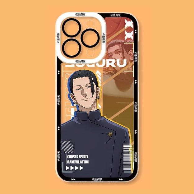 咒術迴戰透明防摔軟殼-CASEZONE