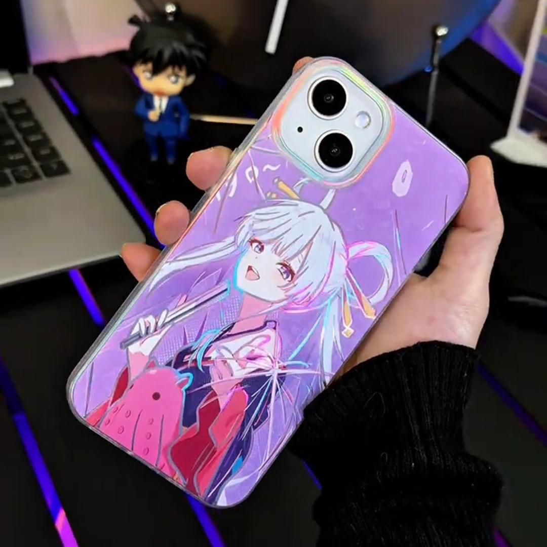 超時空輝耀姬！ 極光金漸變手機殼