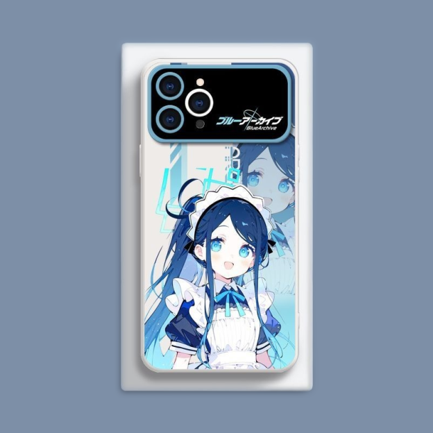 蔚藍檔案液態大視窗全包矽膠防摔軟殼-CASEZONE