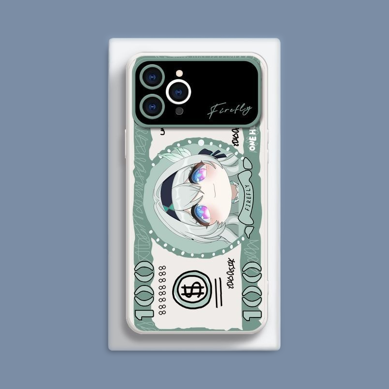 星穹鐵道流螢液態大視窗全包矽膠防摔軟殼-CASEZONE