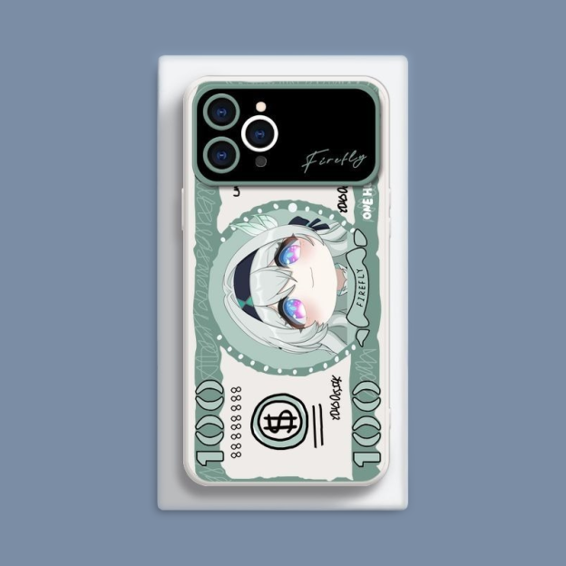 星穹鐵道流螢液態大視窗全包矽膠防摔軟殼-CASEZONE