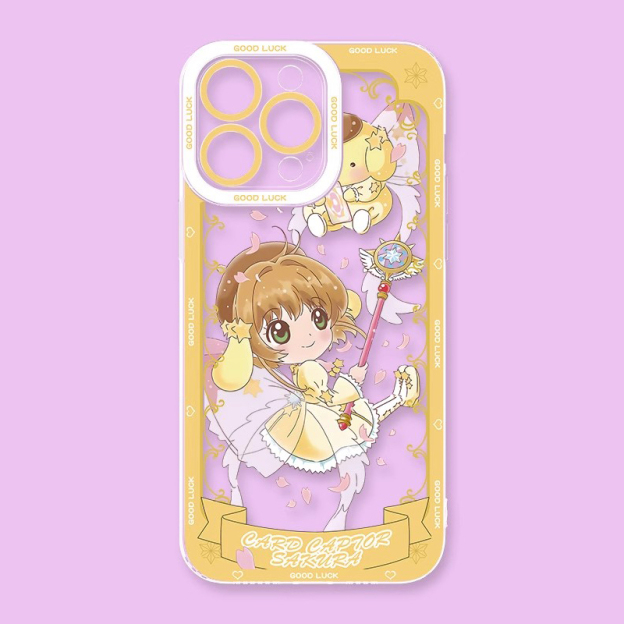 魔卡少女櫻天使眼透明防摔軟殼