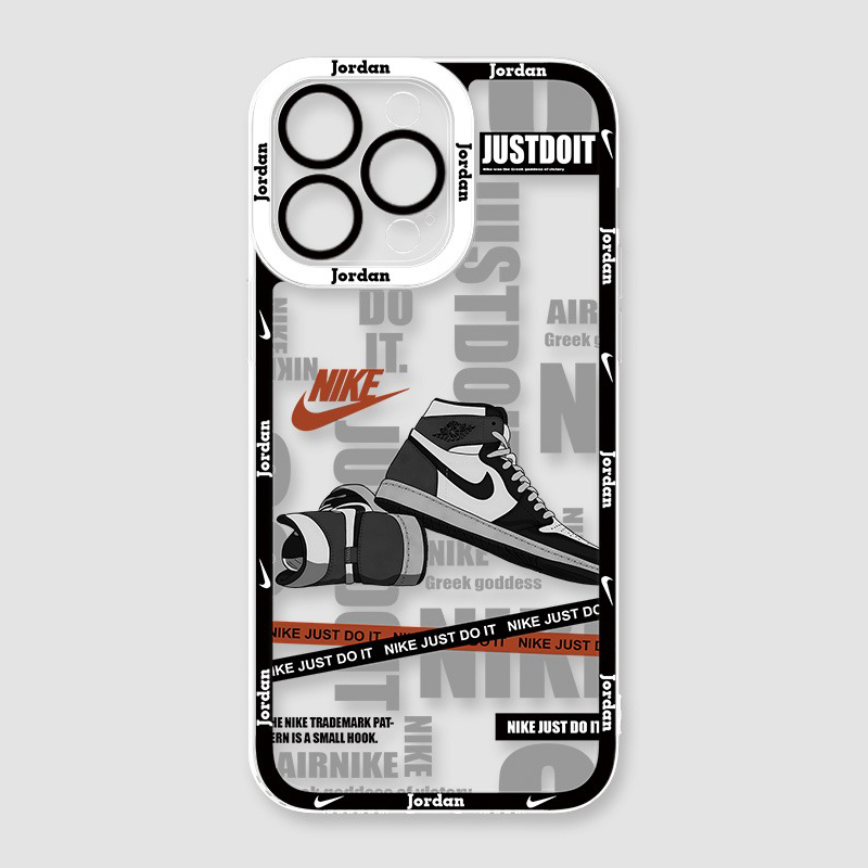 喬丹NBA籃球透明防摔軟殼-CASEZONE