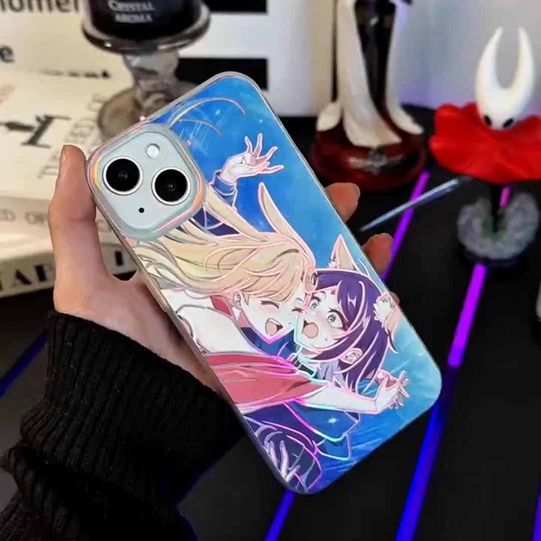 超時空輝耀姬！ 極光金漸變手機殼