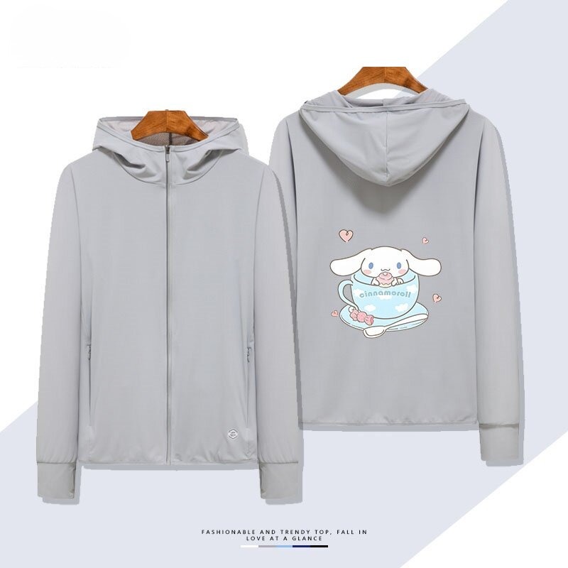 大耳狗 Cinnamoroll 夏季通勤冰絲速乾涼感防曬外套
