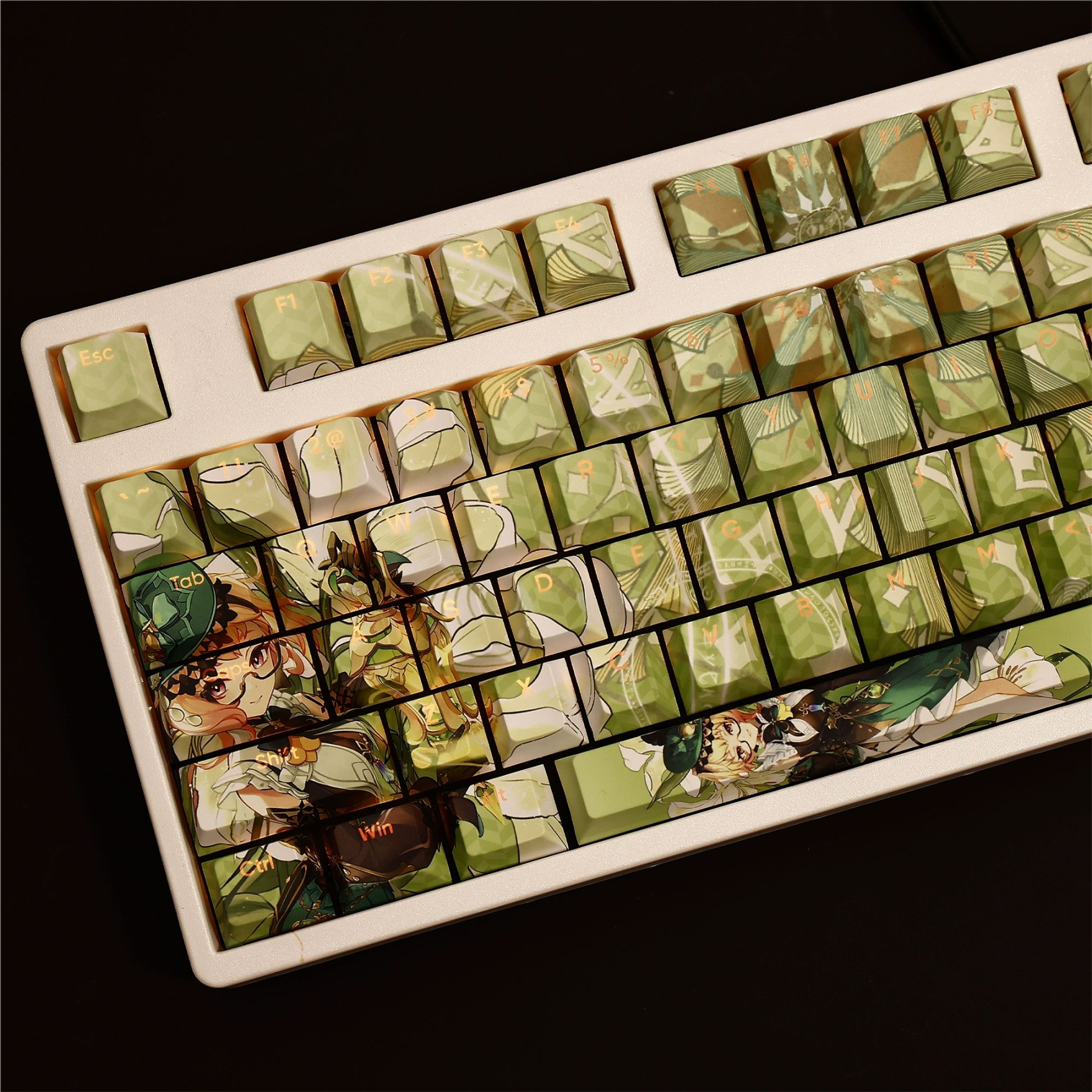 艾梅莉埃透光RGB108鍵標準配列衛星軸鍵帽-CASEZONE