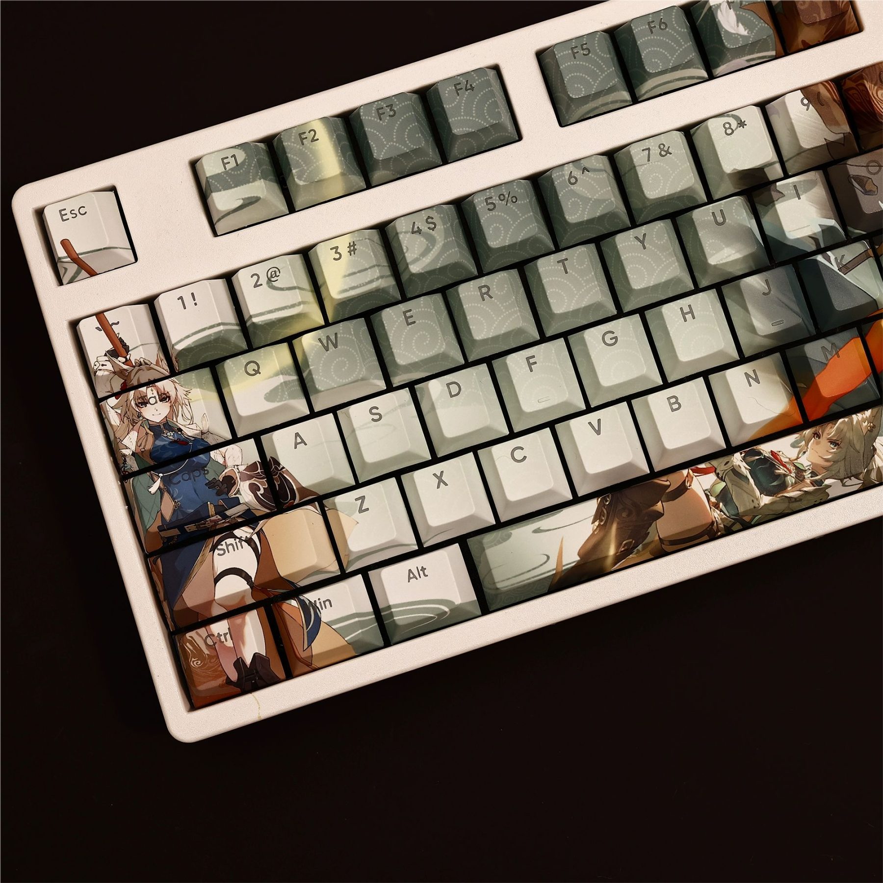 飛霄透光RGB108鍵標準配列衛星軸鍵帽-CASEZONE