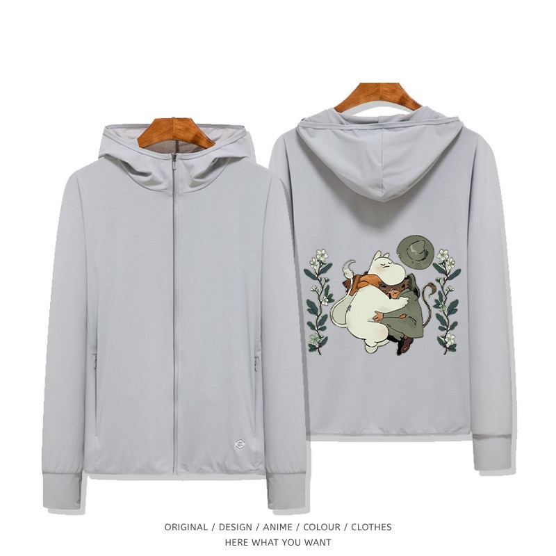 Moomin 嚕嚕米 夏季通勤冰絲速乾涼感防曬外套