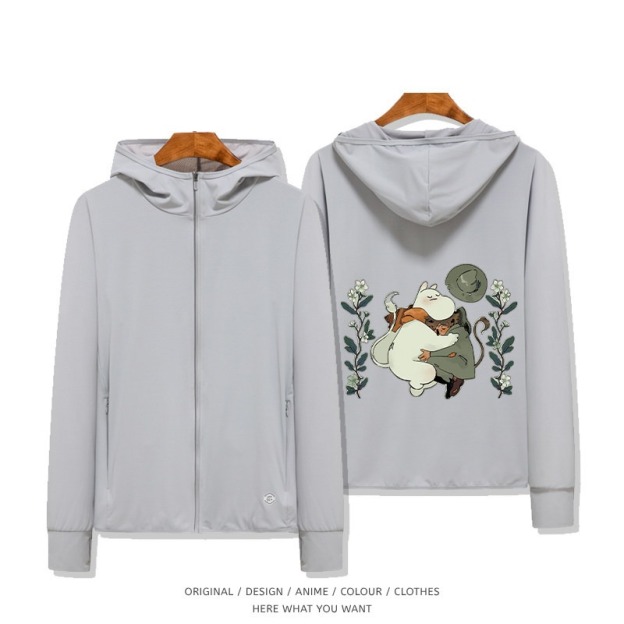 Moomin 嚕嚕米 夏季通勤冰絲速乾涼感防曬外套