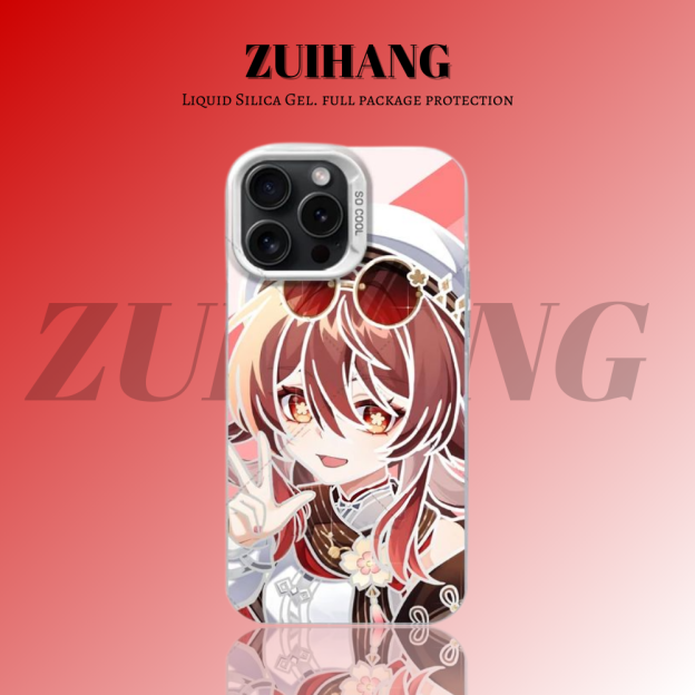 原神彩銀防摔手機殼-CASEZONE