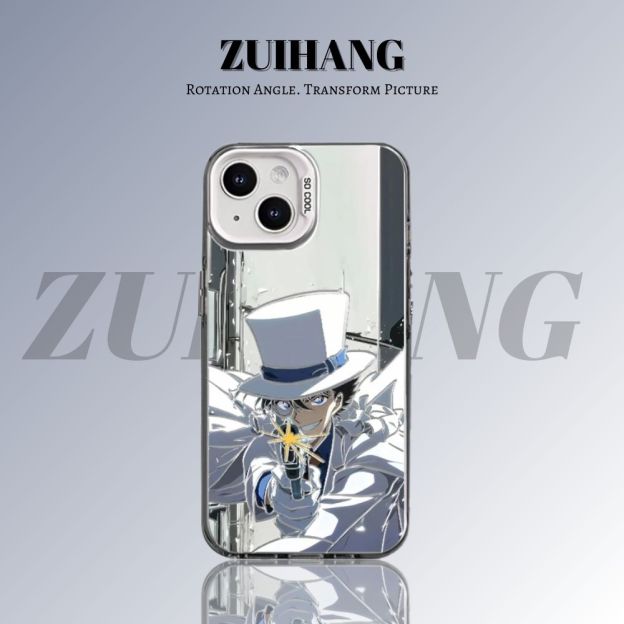 名偵探柯南彩銀防摔手機殼-CASEZONE
