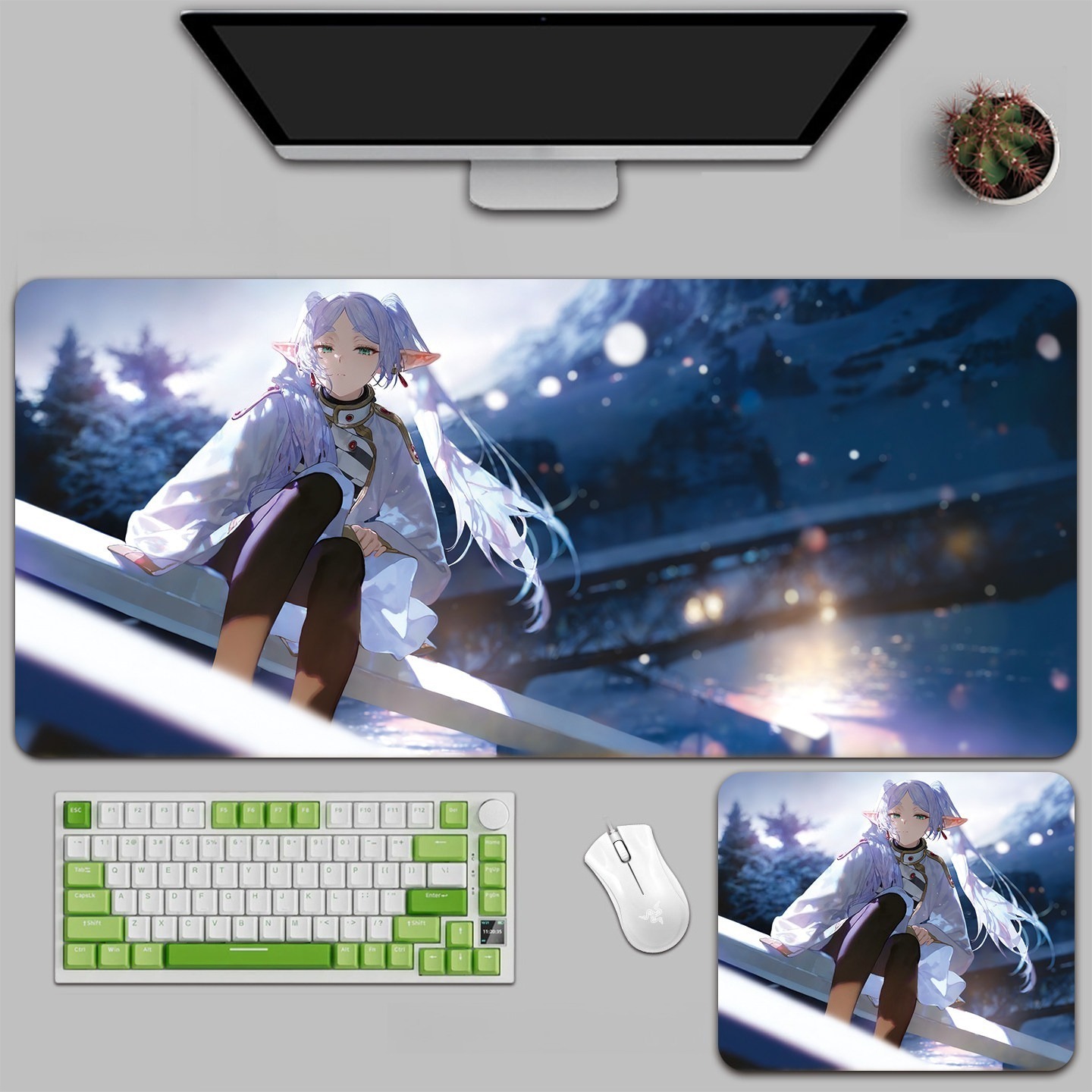 葬送的芙莉蓮 主題桌墊 布質滑鼠墊