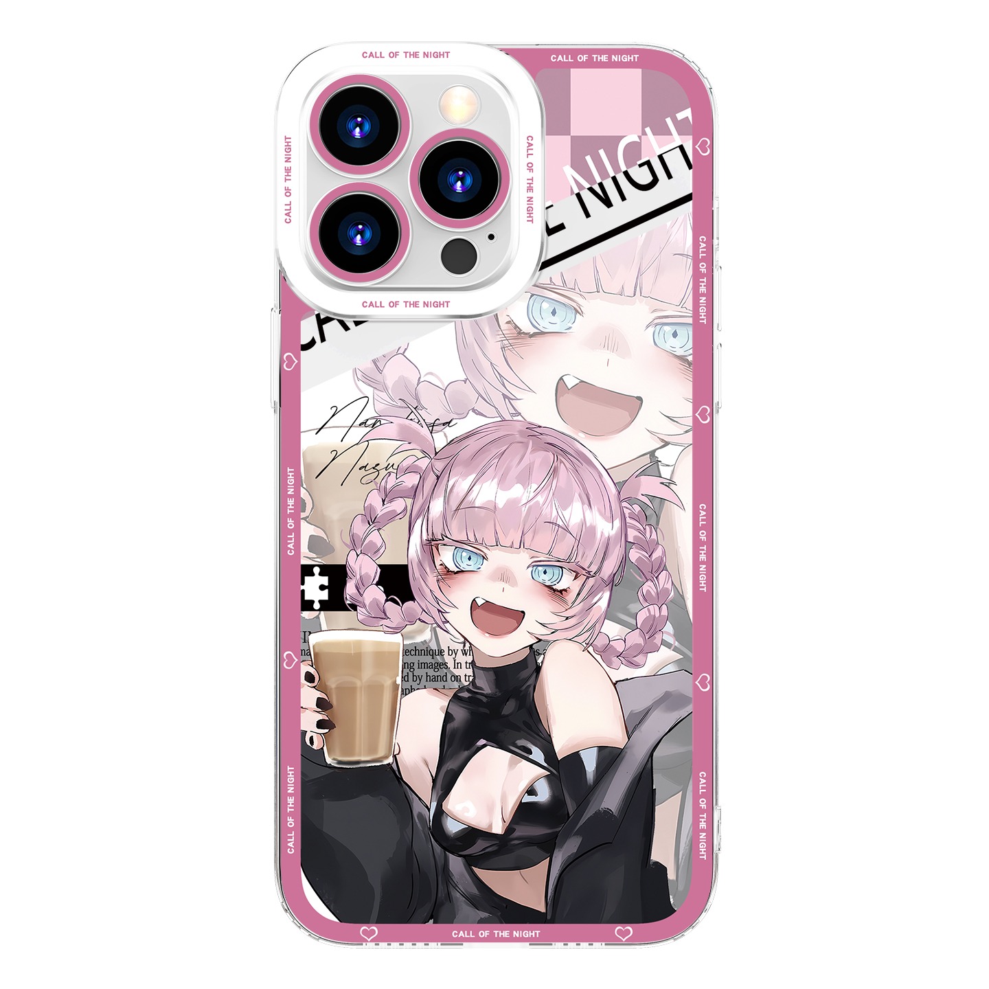 徹夜之歌天使眼透明防摔軟殼-CASEZONE