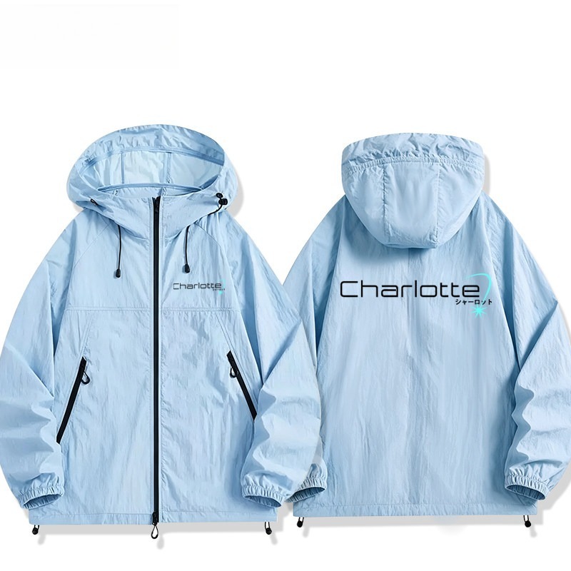 key社Charlotte友利奈緒周邊 男女輕薄透氣防曬服外套