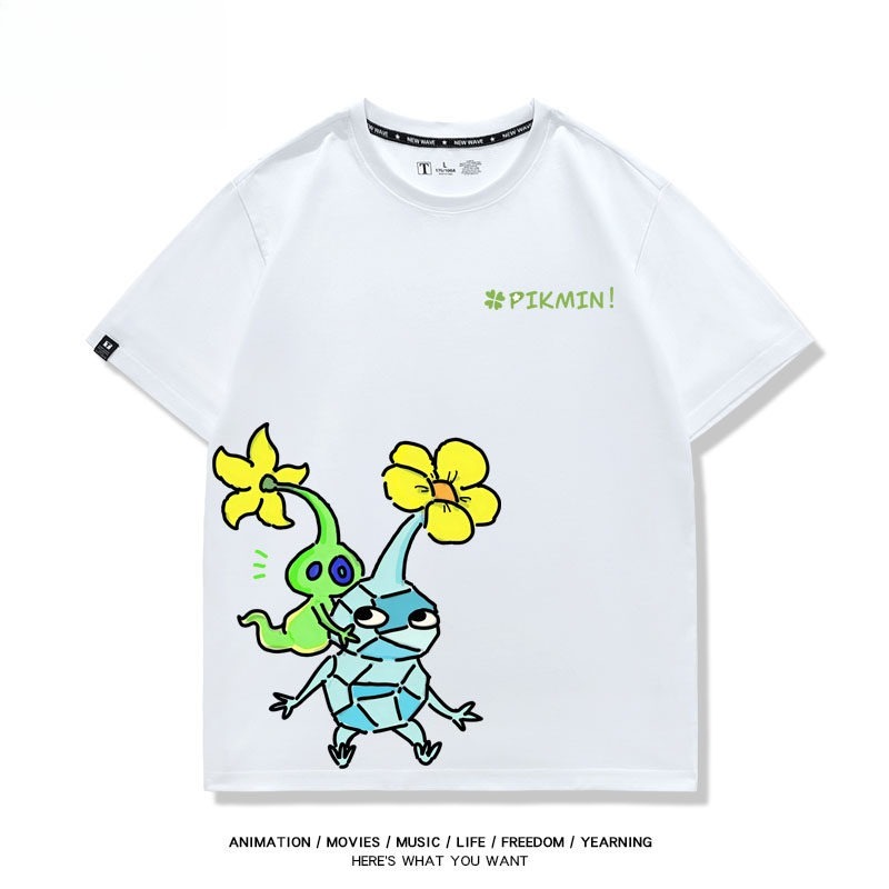 皮克敏PIKMIN4 印花短袖T恤