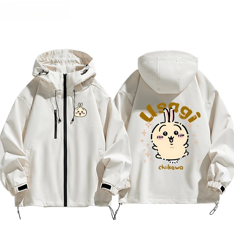 吉伊卡哇周邊 男女同款秋冬衝鋒衣