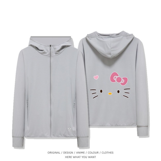 凱蒂貓 Hello Kitty 夏季通勤冰絲速乾涼感防曬外套