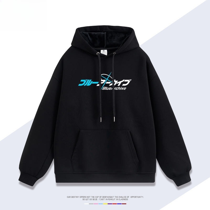 蔚藍檔案新款 親子情侶男女連帽衛衣