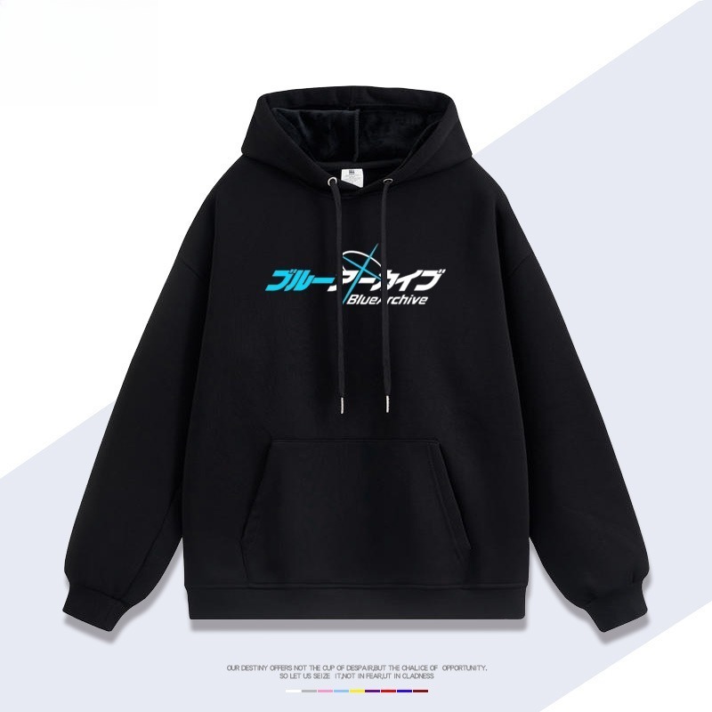 蔚藍檔案新款 親子情侶男女連帽衛衣