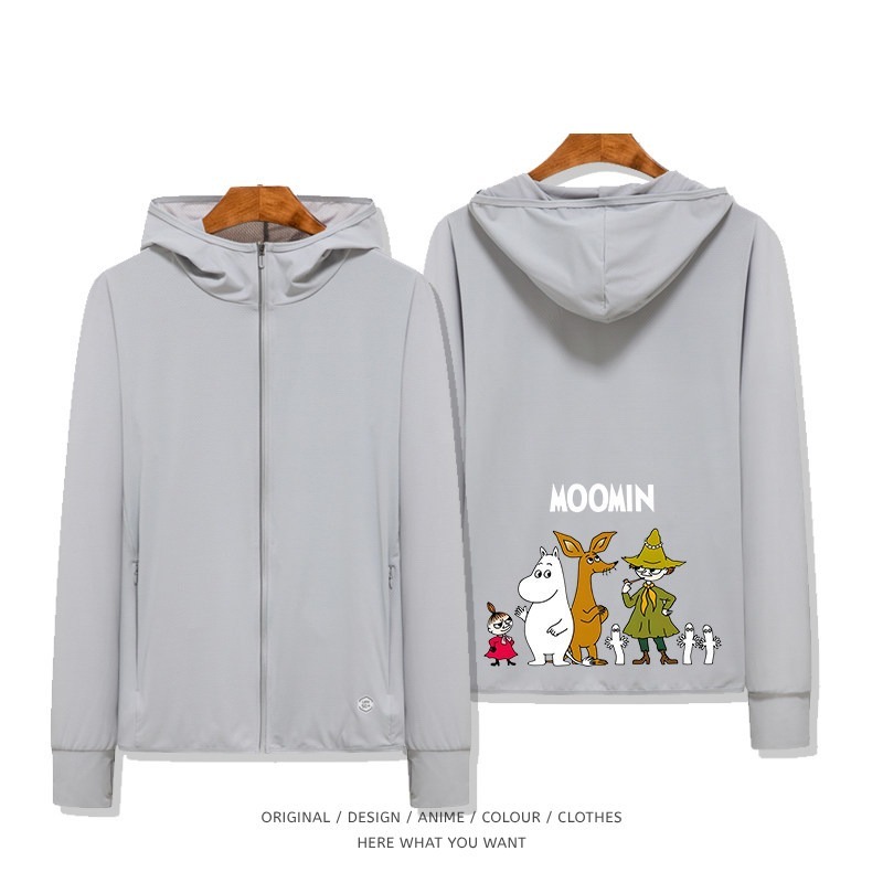 Moomin 嚕嚕米 夏季通勤冰絲速乾涼感防曬外套