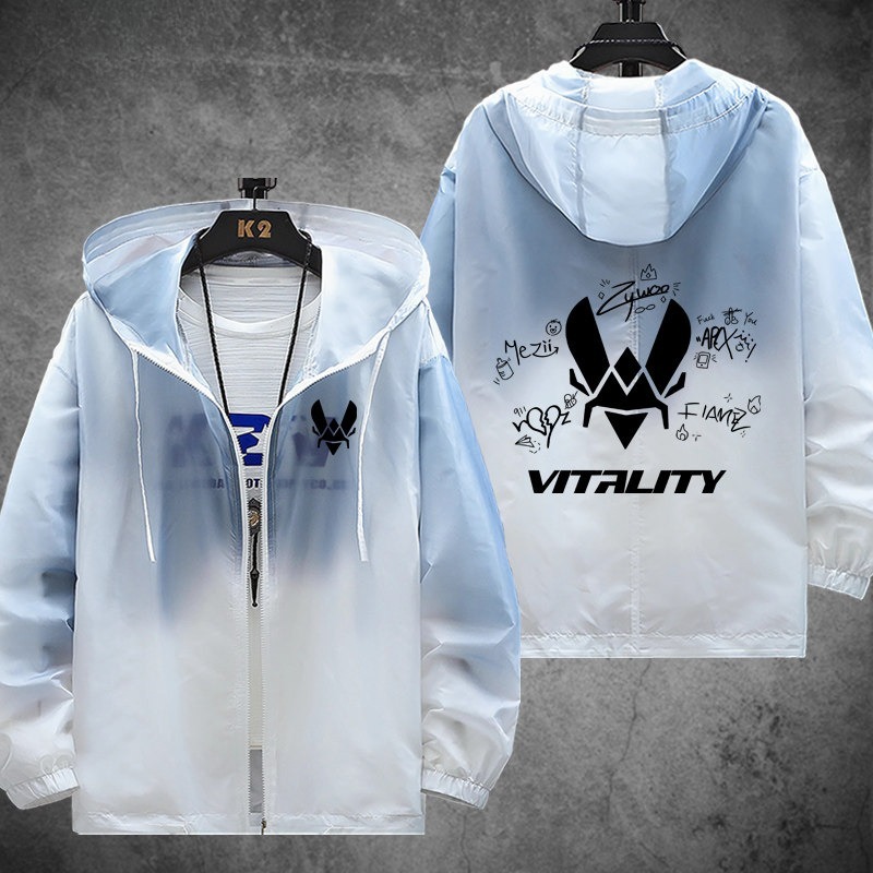 Vitality小蜜蜂戰隊 輕薄透氣漸變防曬衣外套