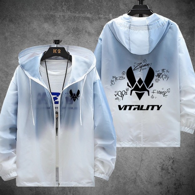 Vitality小蜜蜂戰隊 輕薄透氣漸變防曬衣外套