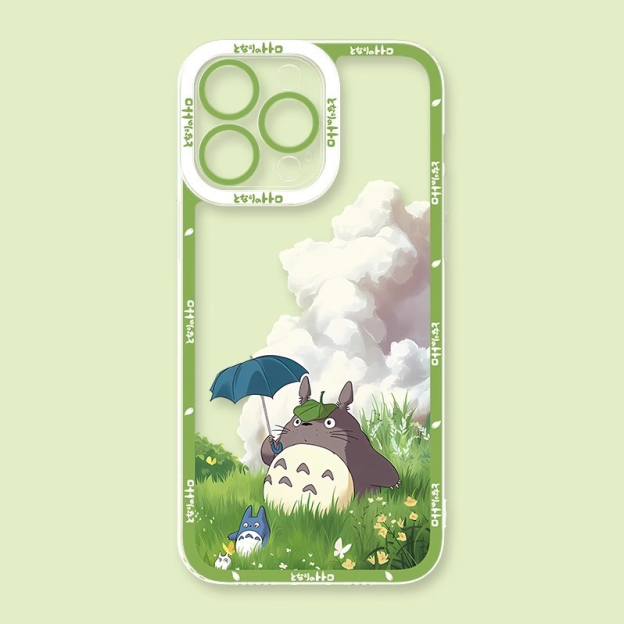 卡通龍貓透明防摔軟殼-CASEZONE