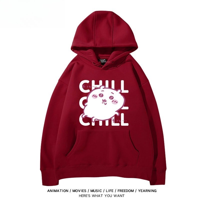 Chiikawa 親子情侶男女連帽衛衣