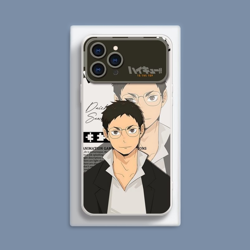 排球少年液態大視窗全包矽膠防摔軟殼-CASEZONE