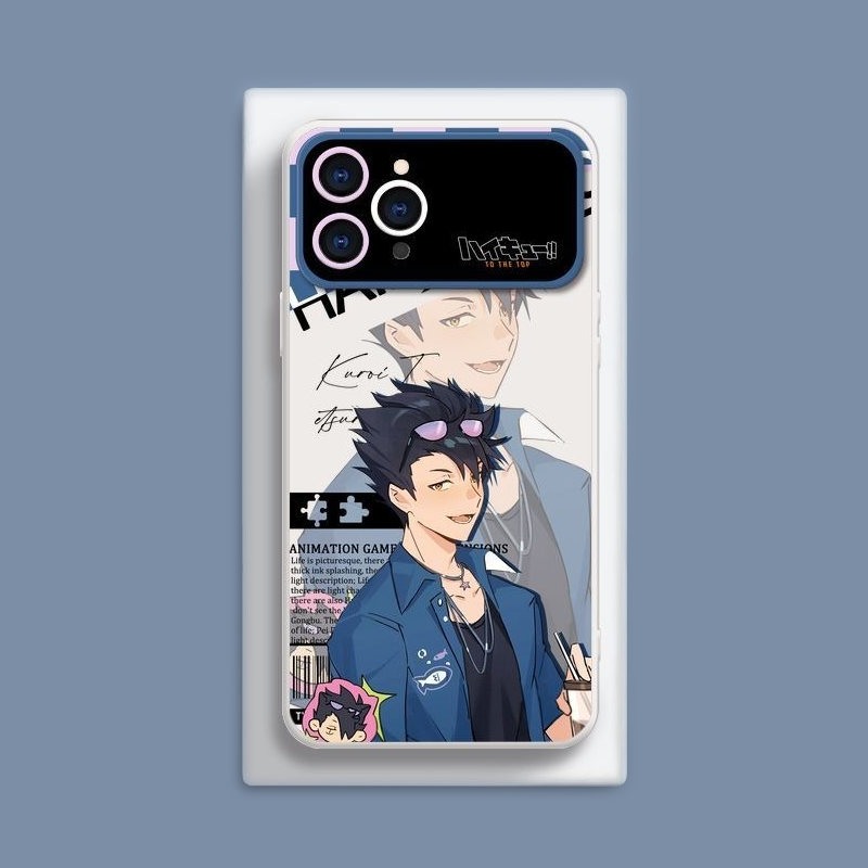 排球少年液態大視窗全包矽膠防摔軟殼-CASEZONE