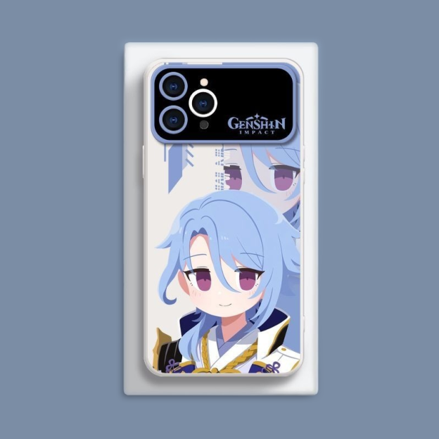 原神Q版液態大視窗全包矽膠防摔軟殼-CASEZONE