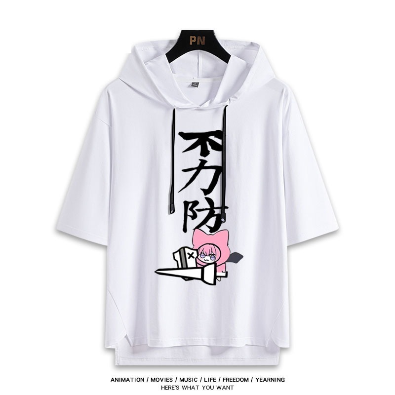 魔物獵人新款 親子情侶男女款連帽短袖T恤