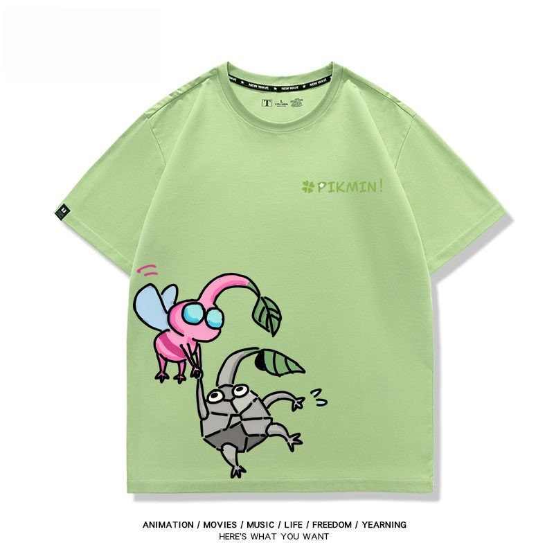 皮克敏PIKMIN4 印花短袖T恤