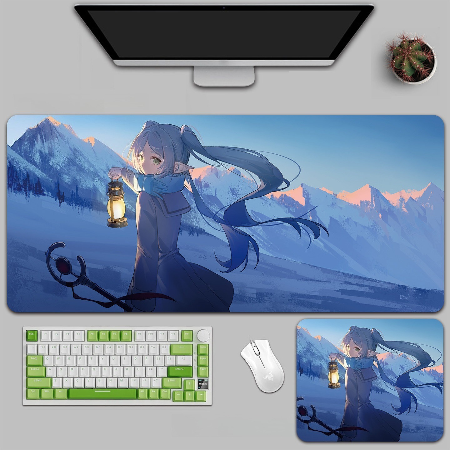 葬送的芙莉蓮 主題桌墊 布質滑鼠墊