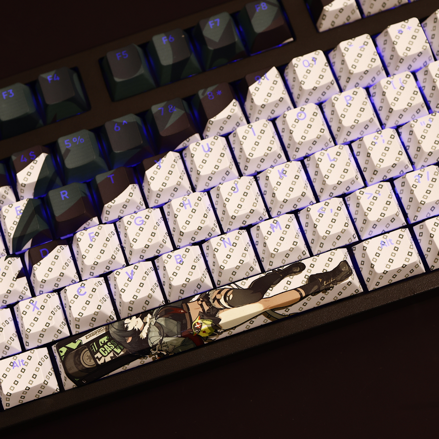 絕區零簡杜透光RGB108鍵標準配列衛星軸鍵帽-CASEZONE